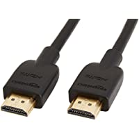 Amazon Basics - Cable HDMI 2.0 de alta velocidad Ultra HD- compatible con formatos 3D y con canal de retorno de audio- 1…
